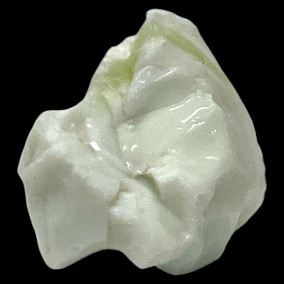 Custard Vaseline Art Glass Cullet Glowing Uranium Manganese Slag Glass #5GX6 - Picture 5 of 7